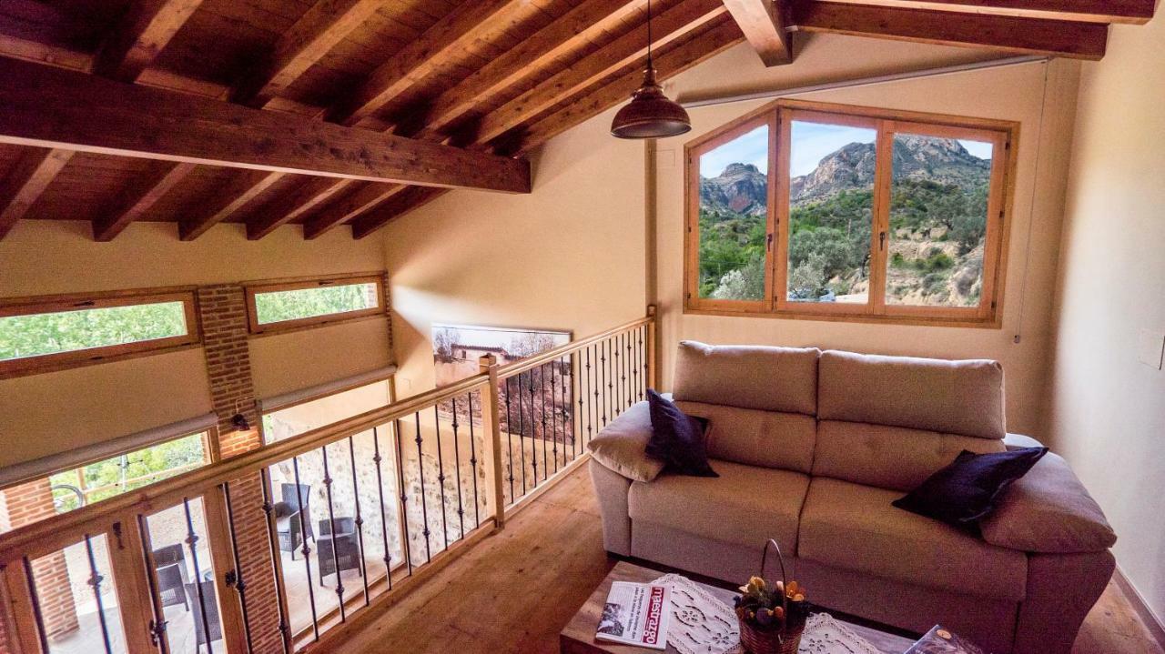 Masia El Mirador Del Tiempo Castellote Kültér fotó